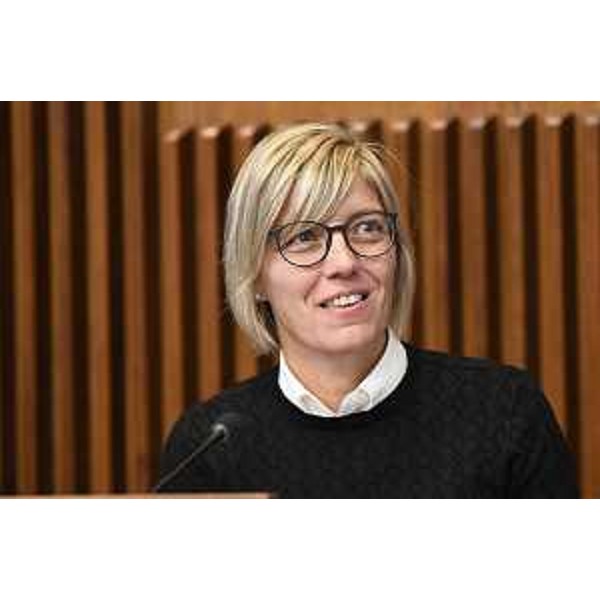 Lassessore alle Finanze Barbara Zilli. - Lassessore alle Finanze Barbara Zilli.