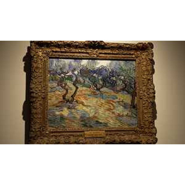Una delle opere che compongono la mostra "Confini. Da Gauguin a Hopper", allestita a Villa Manin di Passariano. - Una delle opere che compongono la mostra "Confini. Da Gauguin a Hopper", allestita a Villa Manin di Passariano.