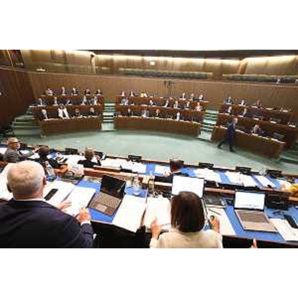 Un momento dei lavori dell'Aula - Un momento dei lavori dell'Aula