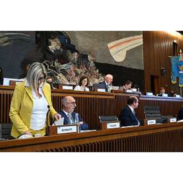 L'assessore alle Infrastrutture, Cristina Amirante - L'assessore alle Infrastrutture, Cristina Amirante