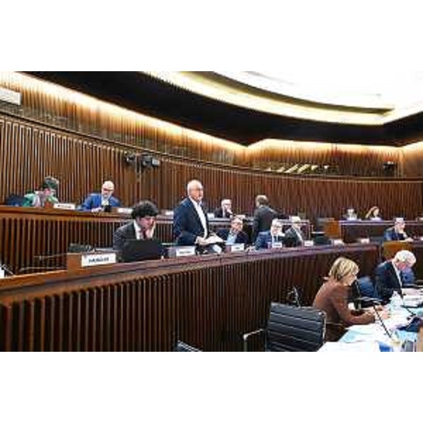 Un momento dei lavori del Consiglio - Un momento dei lavori del Consiglio