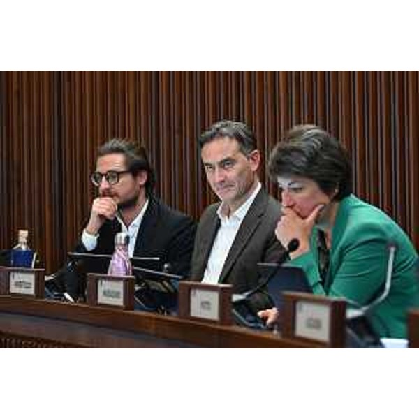 Da sinistra Enrico Bullian, Massimo Moretuzzo e Giulia Massolino (Patto per l'Autonomia-Civica Fvg) - Da sinistra Enrico Bullian, Massimo Moretuzzo e Giulia Massolino (Patto per l'Autonomia-Civica Fvg)