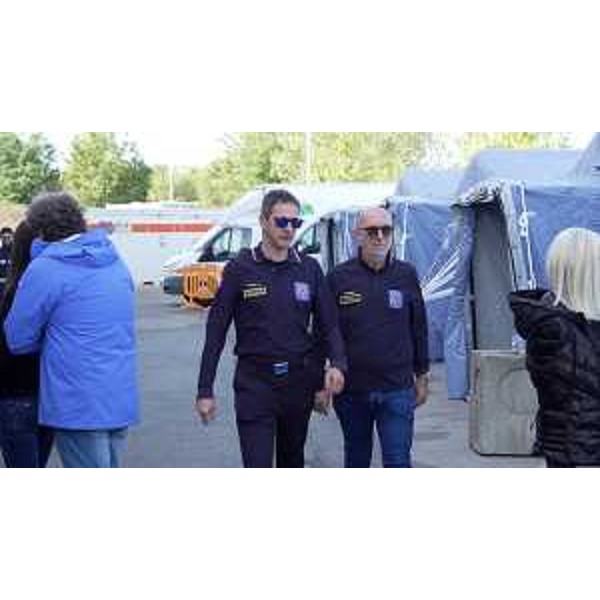 L'assessore Riccardi col direttore generale della Pcr Amedeo Aristei - L'assessore Riccardi col direttore generale della Pcr Amedeo Aristei