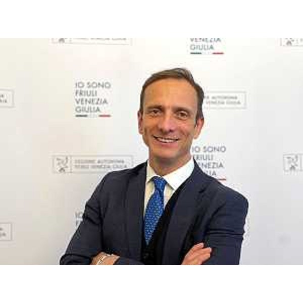Il governatore del Friuli Venezia Giulia Massimiliano Fedriga - Il governatore del Friuli Venezia Giulia Massimiliano Fedriga