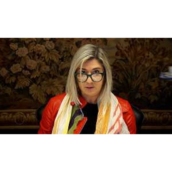 L'assessore regionale alle Infrastrutture Cristina Amirante - L'assessore regionale alle Infrastrutture Cristina Amirante
