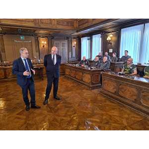 L'assessore Zannier a Trieste per il giuramento delle nuove Guardie giurate volontarie dell'Etpi - L'assessore Zannier a Trieste per il giuramento delle nuove Guardie giurate volontarie dell'Etpi