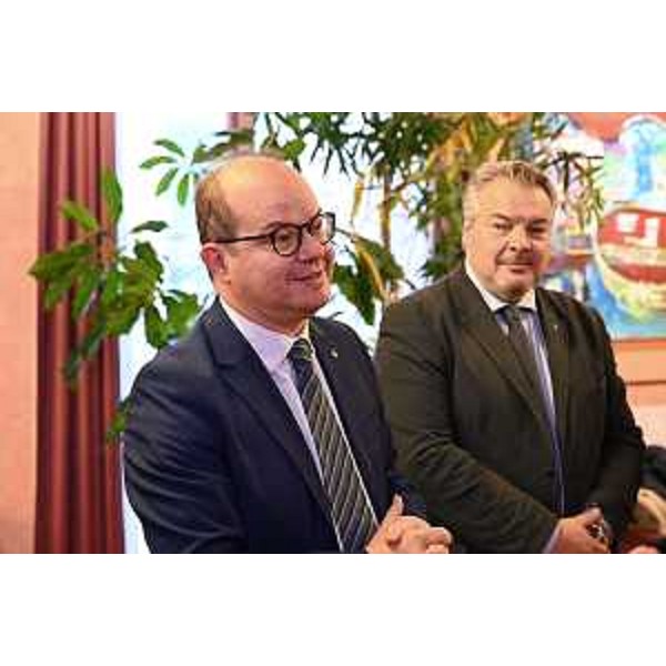 L'assessore Fvg alla Cultura, Mario Anzil, intervenuto all'inauvurazione della mostra - L'assessore Fvg alla Cultura, Mario Anzil, intervenuto all'inauvurazione della mostra