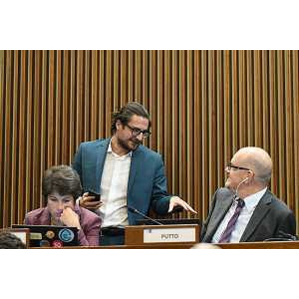 Giulia Massolino, Enrico Bullian e Marco Putto (Patto per l'Autonomia-Civica Fvg) - Giulia Massolino, Enrico Bullian e Marco Putto (Patto per l'Autonomia-Civica Fvg) 