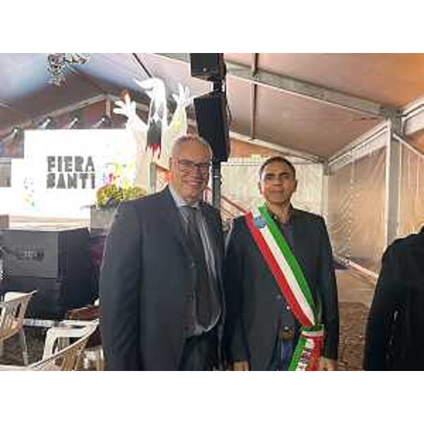 Da sinistra: Il presidente del Cr Fvg, Mauro Bordin, e il sindaco di Rivignano Teor, Fabrizio Mattiussi - Da sinistra: Il presidente del Cr Fvg, Mauro Bordin, e il sindaco di Rivignano Teor, Fabrizio Mattiussi
