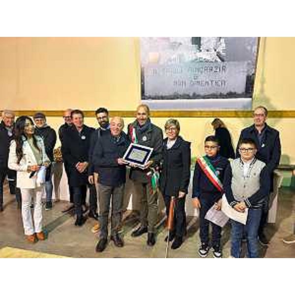 Zilli con il vincitore del concorso - Zilli con il vincitore del concorso 