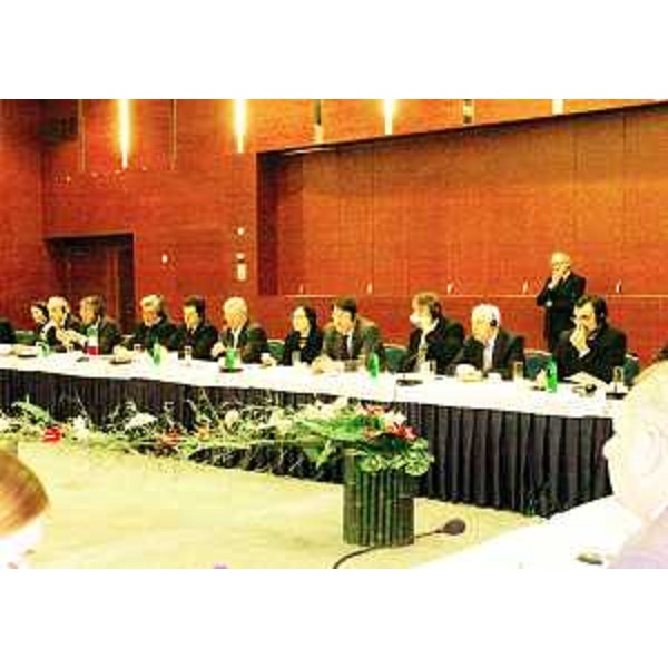 La riunione della VI sessione della Commissione bilaterale mista tra FVG e Slovenia. (Nova Gorica 19/01/05)