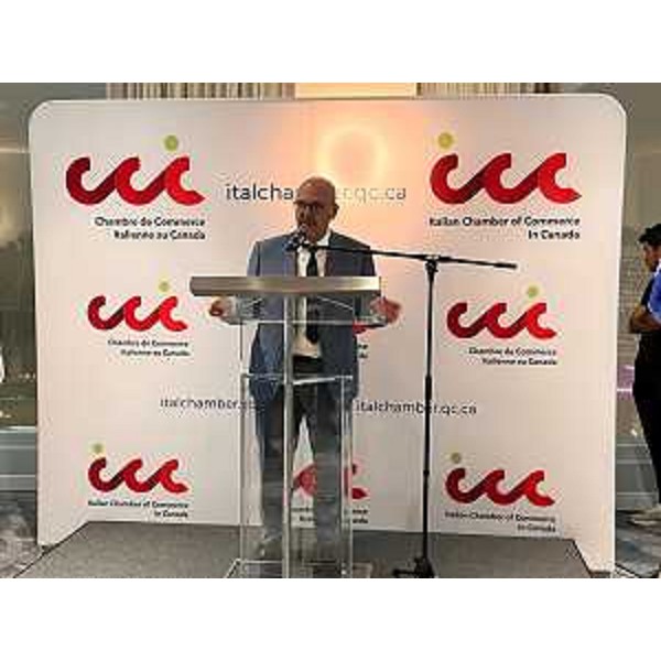 L'assessore Callari all'evento di apertura del Forum Canada-Italia sullIntelligenza artificiale - L'assessore Callari all'evento di apertura del Forum Canada-Italia sullIntelligenza artificiale