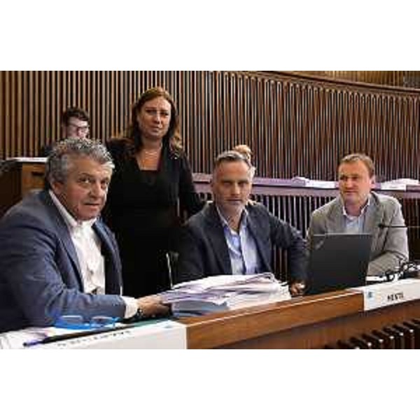 Francesco Martines, Manuela Celotti, Massimo Mentil e Massimiliano Pozzo (Pd) - Francesco Martines, Manuela Celotti, Massimo Mentil e Massimiliano Pozzo (Pd)