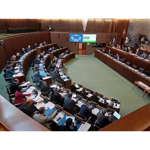 L'Aula durante l'esame del ddl 61 - L'Aula durante l'esame del ddl 61
