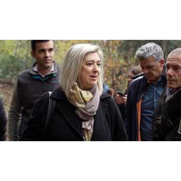 L'assessore regionale a Infrastrutture e territorio Cristina Amirante, all'evento di inaugurazione degli interventi di recupero e valorizzazione del castagneto di Borgo Fratta a Gorizia - L'assessore regionale a Infrastrutture e territorio Cristina Amirante, all'evento di inaugurazione degli interventi di recupero e valorizzazione del castagneto di Borgo Fratta a Gorizia