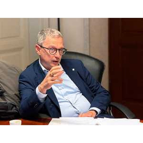 L'assessore regionale alle Risorse agroalimentari, forestali e ittiche Stefano Zannier - L'assessore regionale alle Risorse agroalimentari, forestali e ittiche Stefano Zannier