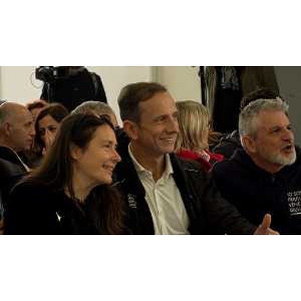 Da sinistra, il ministro Locatelli, il governatore Fedriga e il promotore dell'evento Massimiliano Panizzut - Da sinistra, il ministro Locatelli, il governatore Fedriga e il promotore dell'evento Massimiliano Panizzut