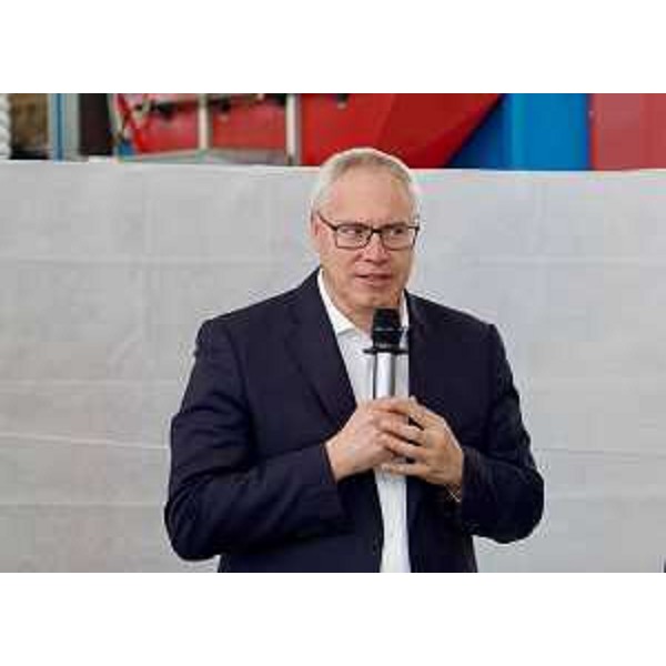 Il presidente del Consiglio regionale Mauro Bordin durante il suo intervento allo Spiriday - Il presidente del Consiglio regionale Mauro Bordin durante il suo intervento allo Spiriday