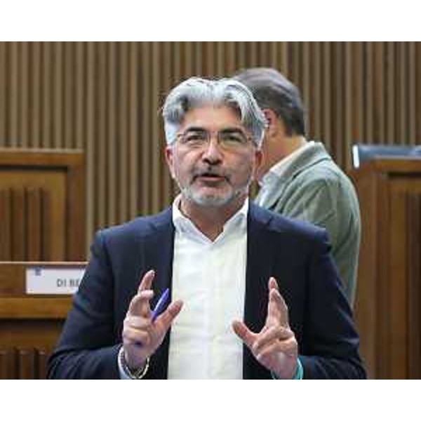 Il capogruppo della Lega, Antonio Calligaris - Il capogruppo della Lega, Antonio Calligaris 