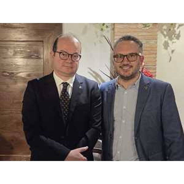 Il vicegovernatore Mario Anzil e il sindaco Massimiliano Petri - Il vicegovernatore Mario Anzil e il sindaco Massimiliano Petri