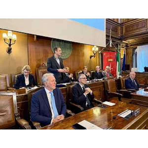 Il saluto del governatore Massimiliano Fedriga alla cerimonia celebrativa dei 125 anni dell'Università Popolare di Trieste - Il saluto del governatore Massimiliano Fedriga alla cerimonia celebrativa dei 125 anni dell'Università Popolare di Trieste