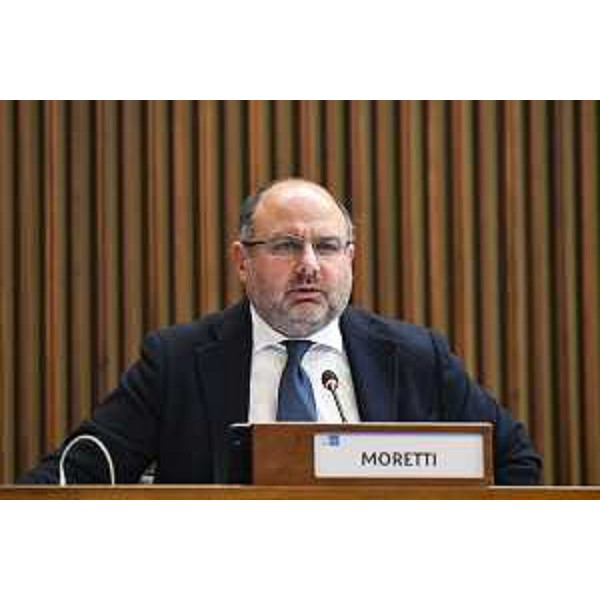 Il capogruppo del Pd, Diego Moretti - Il capogruppo del Pd, Diego Moretti