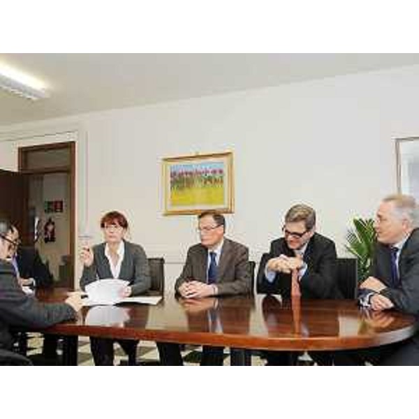 Alessia Rosolen (Assessore regionale Lavoro) in occasione della firma dell'Accordo di collaborazione con gli Ordini provinciali dei consulenti del lavoro del Friuli Venezia Giulia. (Trieste 30/03/09)