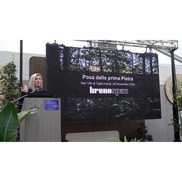 L'intervento dell'assessore regionale Cristina Amirante durante la cerimonia a San Viro al Tagliamento - L'intervento dell'assessore regionale Cristina Amirante durante la cerimonia a San Viro al Tagliamento