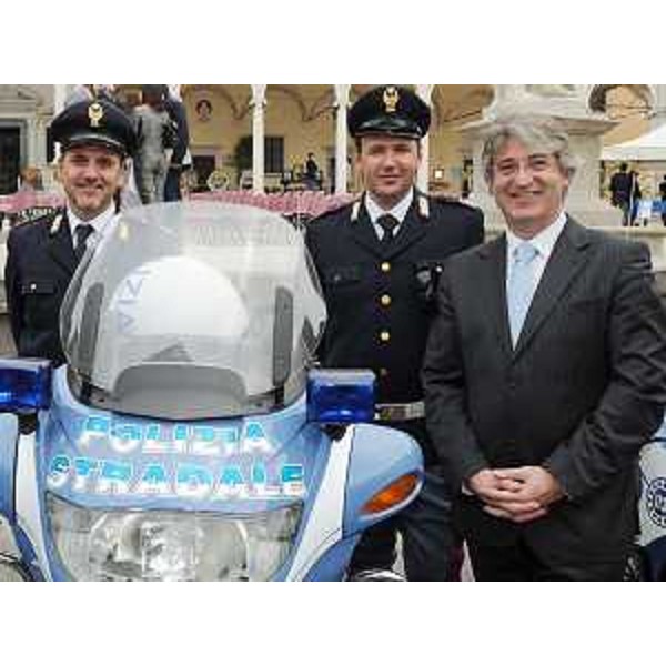 Renzo Tondo (Presidente Friuli Venezia Giulia) alla festa per i 157 anni della Polizia, a Udine. (Udine 09/05/09)