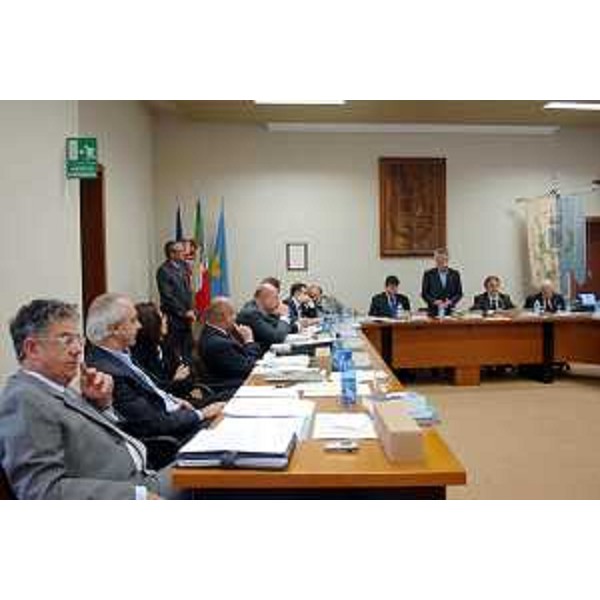 Seduta della Giunta Regionale tenutasi nella sede dell'Unione dei Comuni di Attimis e Faedis. (Faedis 20/10/06)