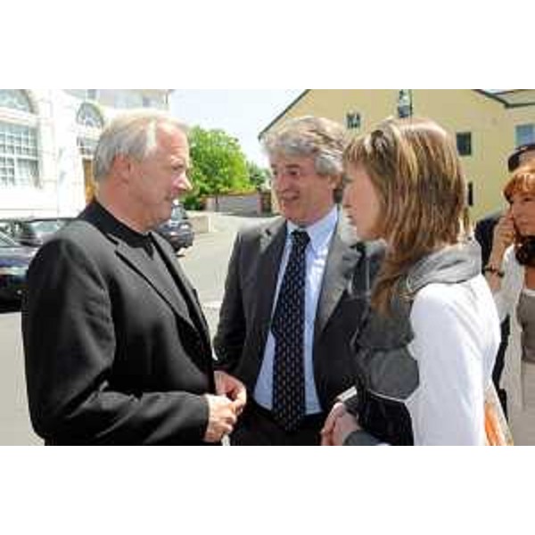 Renzo Tondo (Presidente Friulli Venezia Giulia) e Gerhard Doerfler (Presidente Carinzia) ad un incontro a Klagenfurt. (Klagenfurt, 25/05/09)