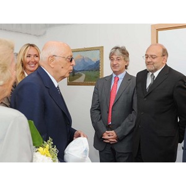 Ministro dell'Ambiente Stefania Prestigiacomo Presidente della Repubblica Giorgio Napolitano Presidente della Regione Friuli Venezia Giulia Renzo Tondo Presidente della Provincia Autonoma di Trento Lorenzo Dellai