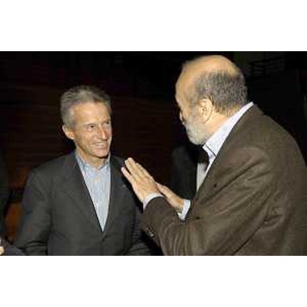 Riccardo Illy (Presidente Regione Friuli Venezia Giulia) ritratto durante le premiazioni dei Vini d'Italia 2007 al Salone del Gusto di Torino (Torino 28/10/06)