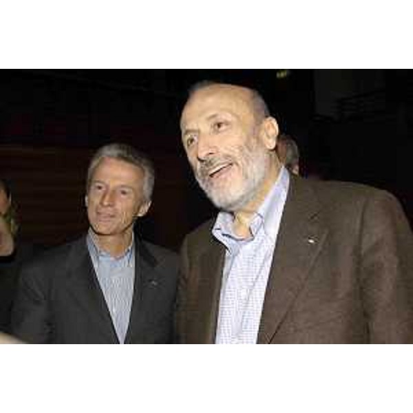 Riccardo Illy (Presidente Regione Friuli Venezia Giulia) ritratto durante le premiazioni dei Vini d'Italia 2007 al Salone del Gusto di Torino (Torino 28/10/06)