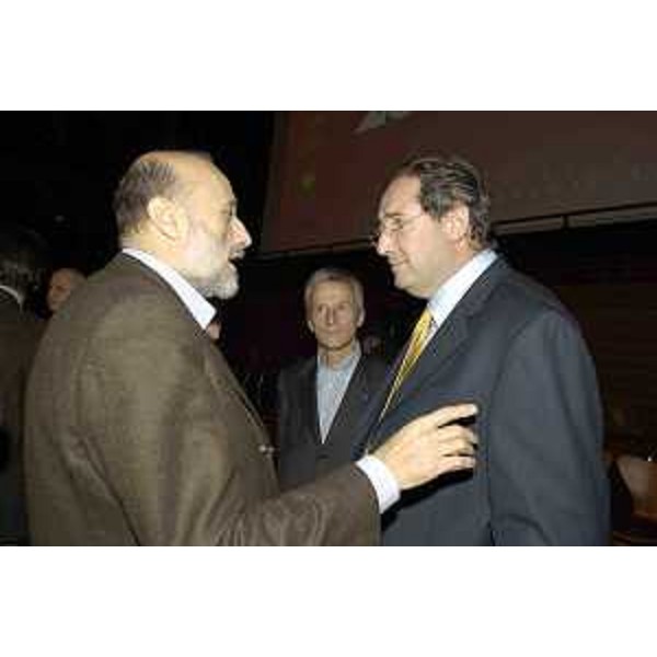 Riccardo Illy (Presidente Regione Friuli Venezia Giulia) ritratto durante le premiazioni dei Vini d'Italia 2007 al Salone del Gusto di Torino (Torino 28/10/06)