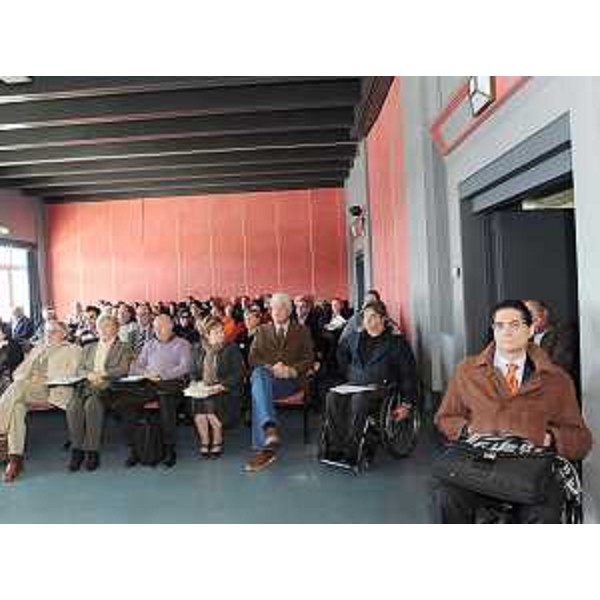 Pubblico al convengo di presentazione della Convenzione delle Nazioni Unite sui diritti delle persone con disabilità. (Trieste 19/10/09)