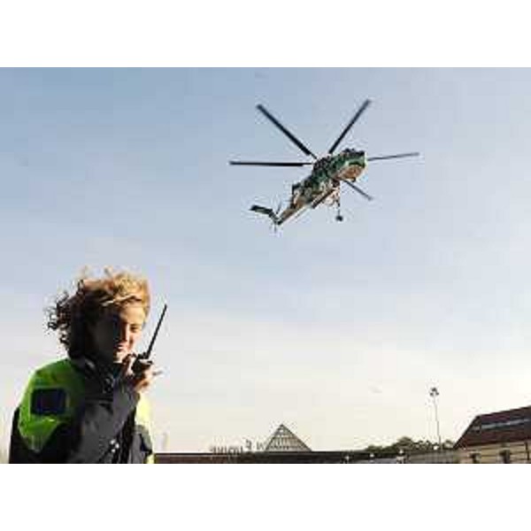 Un elicottero della Protezione civile del Friuli Venezia Giulia. (05/12/09)