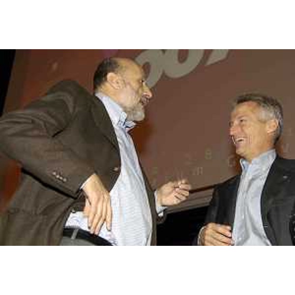 Riccardo Illy (Presidente Regione Friuli Venezia Giulia) ritratto durante le premiazioni dei Vini d'Italia 2007 al Salone del Gusto di Torino (Torino 28/10/06)