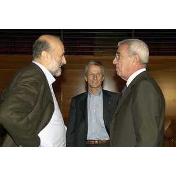 Riccardo Illy (Presidente Regione Friuli Venezia Giulia) ritratto durante le premiazioni dei Vini d'Italia 2007 al Salone del Gusto di Torino (Torino 28/10/06)