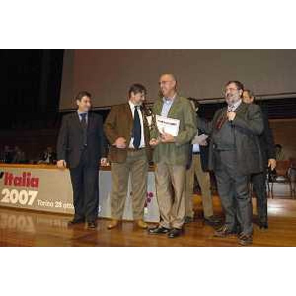 Salone del Gusto - Vini d'Italia 2007 - Premiazioni. (Torino 28/10/06)