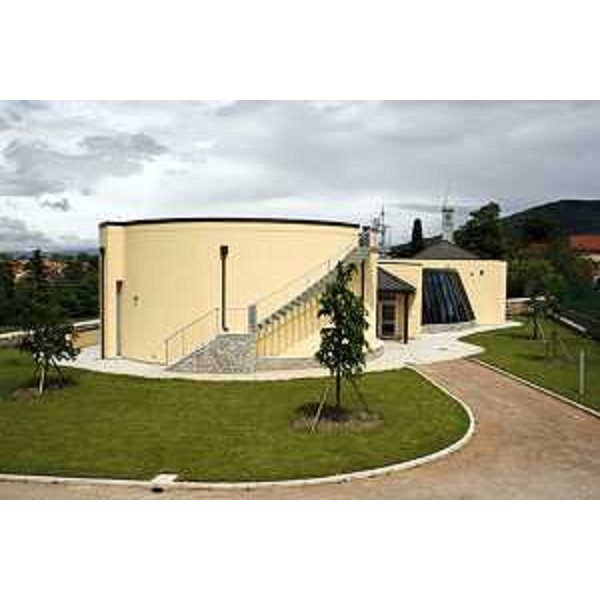 L'edificio del Centro didattico e naturalistico di Basovizza - Località Basovizza 224, 34149 Basovizza (TS).