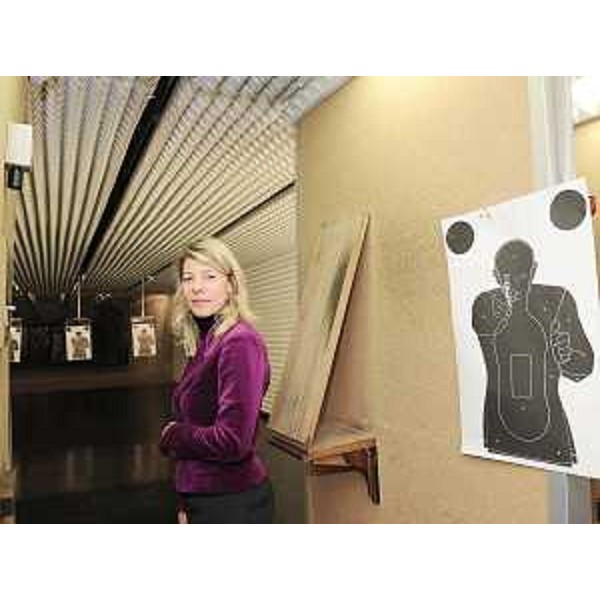 Federica Seganti (Assessore regionale Sicurezza) nel corso della giornata di formazione nella sede della Questura di Udine. (Udine 26/01/10)