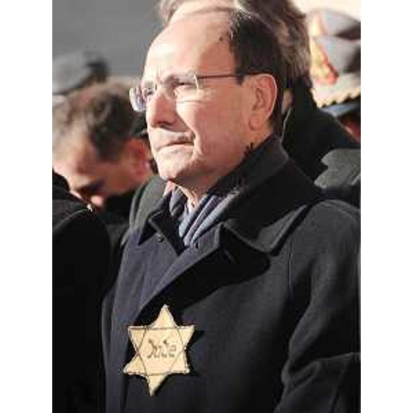 Renato Schifani (Presidente Senato) alla celebrazione della Giornata della Memoria alla Risiera di San Sabba, a Trieste. (Trieste 27/01/10)