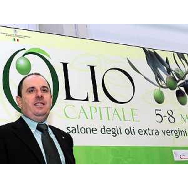 Claudio Violino (Assessore regionale Risorse agricole, naturali e forestali) all'inaugurazione di "Olio Capitale", quarta edizione della rassegna specializzata organizzata da Fiera Trieste spa. (Trieste 05/03/10)