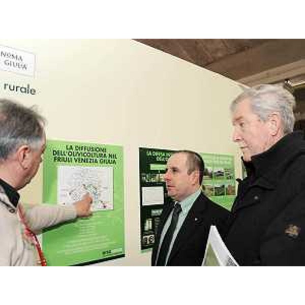 Claudio Violino (Assessore regionale Risorse agricole, naturali e forestali) all'inaugurazione di "Olio Capitale", quarta edizione della rassegna specializzata organizzata da Fiera Trieste spa. (Trieste 05/03/10)