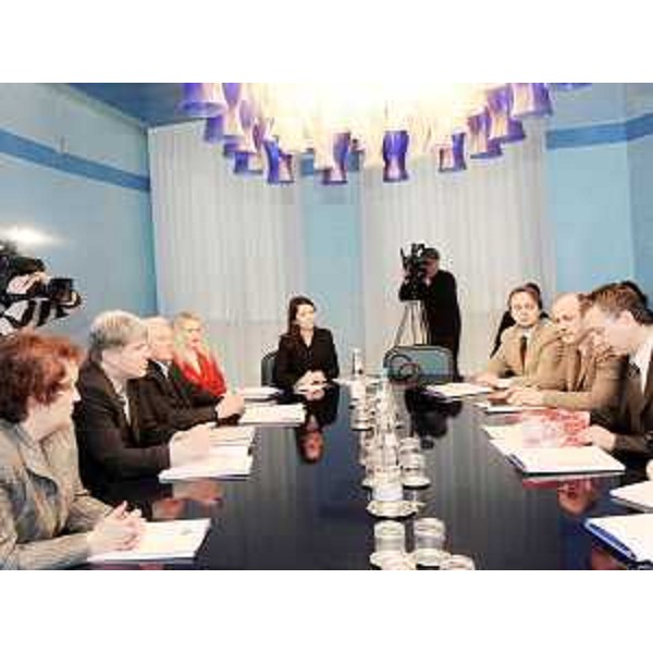 Incontro tra Edouard Ballaman (Presidente Consiglio regionale) e i rappresentanti della Commissione parlamentare per le relazioni con gli Sloveni nel mondo della Repubblica di Slovenia. (Trieste 10/03/10)