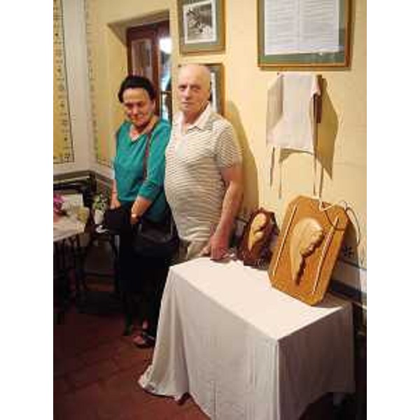 Italo Copetti (Artigiano carnico) nella sede di "Casa Copetti". (Colonia Caroya 14/03/10) 