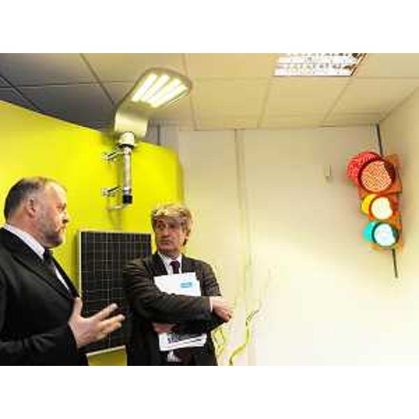 Giovannino Bearzi (Presidente Atena FVG) e Renzo Tondo (Presidente Friuli Venezia Giulia). (Amaro 19/03/10)