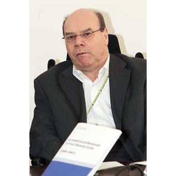 Vladimir Kosic (Assessore regionale Salute, Integrazione sociosanitaria e Politiche sociali) alla presentazione dell'Atlante delle malattie professionali. (Trieste 07/04/10)