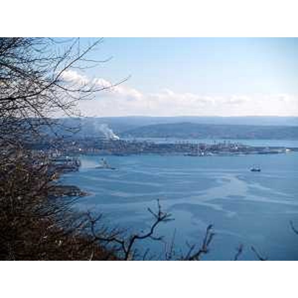 Panorama di Trieste - Febbraio 2010 - Foto Andrea Micalli 